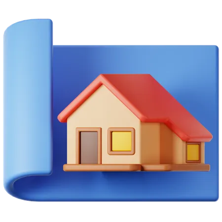 House Plan  3D Icon