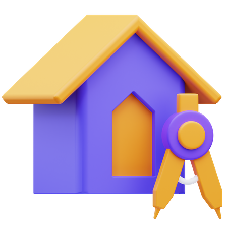 House Plan  3D Icon