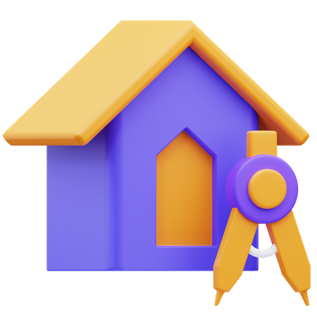 House Plan 3D Icon