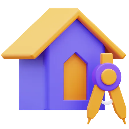 House Plan 3D Icon