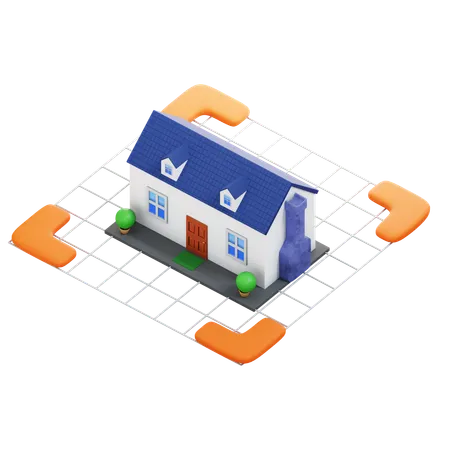 House Preview  3D Icon