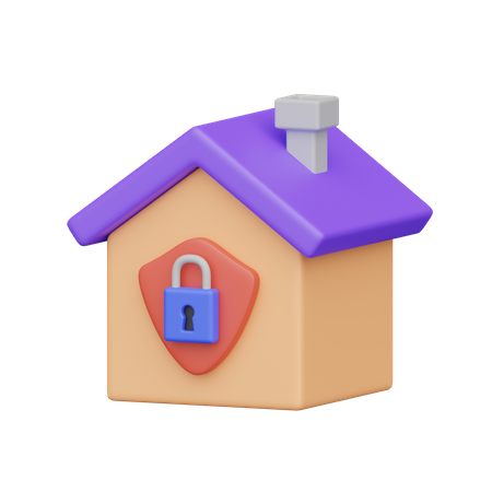 House Protection  3D Icon