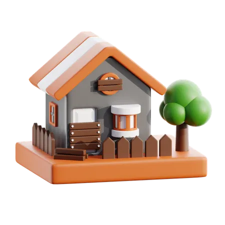 House renovation  3D Icon