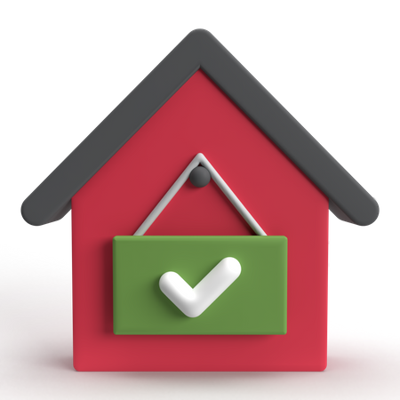 House Rental  3D Icon