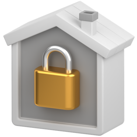 House Security  3D Icon