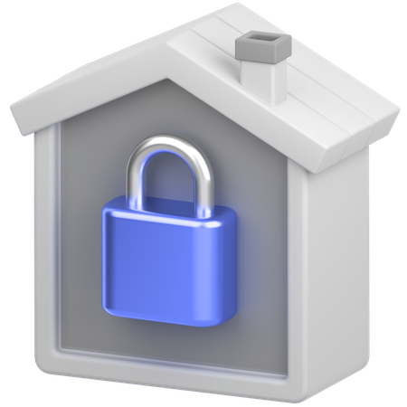 House Security  3D Icon