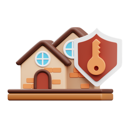 House Security  3D Icon