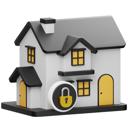 House Security  3D Icon