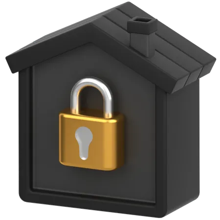 House Security  3D Icon