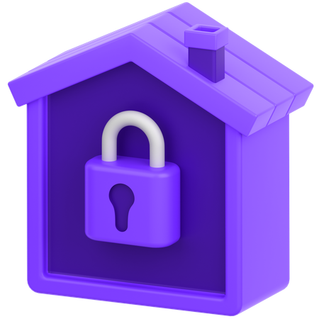 House Security  3D Icon