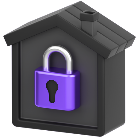 House Security  3D Icon