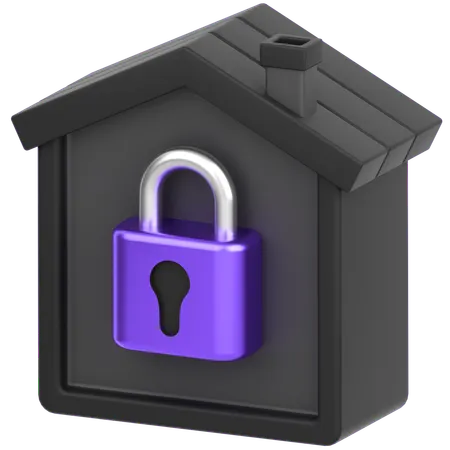 House Security  3D Icon