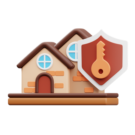 House Security  3D Icon