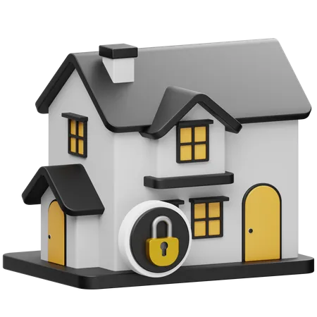 House Security  3D Icon