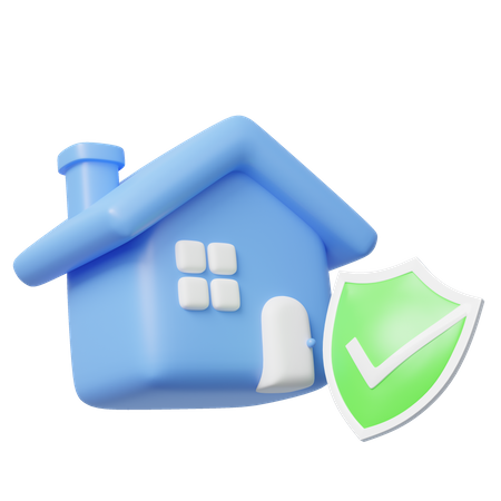 House Security 3D Icon