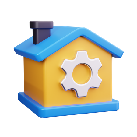 House Settings  3D Icon