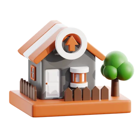 House value growth  3D Icon