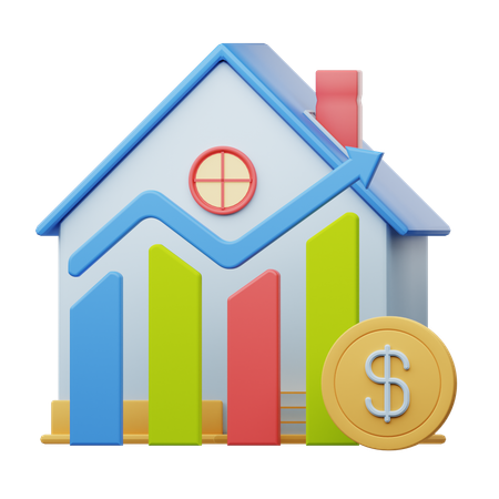 Housing Market  3D Icon