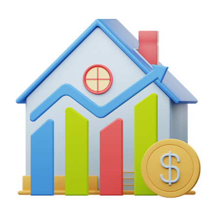 Housing Market  3D Icon