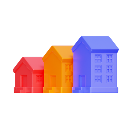 Housing Market Options  3D Icon