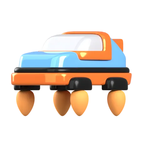 Hover car  3D Icon