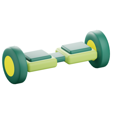 Hoverboard  3D Icon