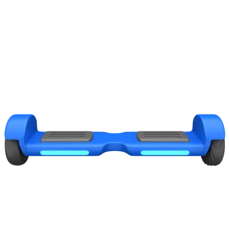 Hoverboard  3D Illustration