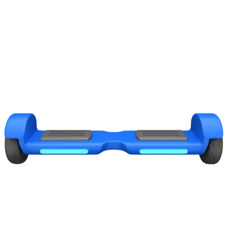 Hoverboard 3D Illustration
