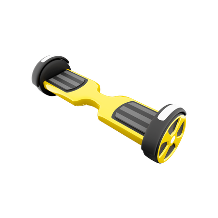 Hoverboard-Roller  3D Icon