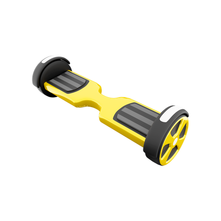 Patinete hoverboard  3D Icon