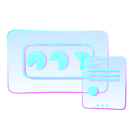 호버링 화면  3D Icon