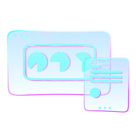 호버링 화면  3D Icon