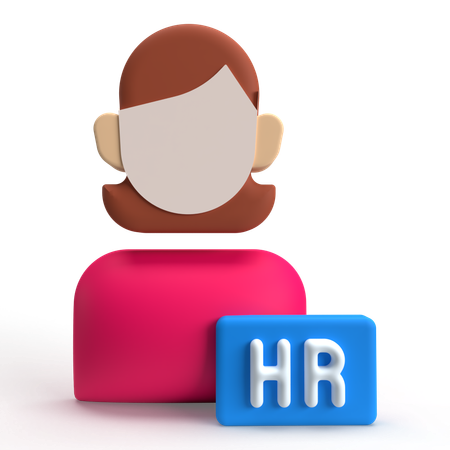 HR  3D Icon