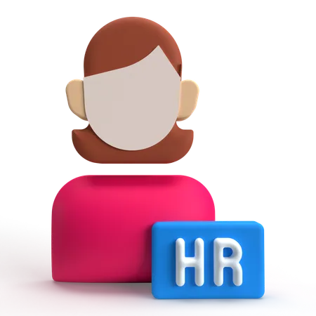 HR  3D Icon