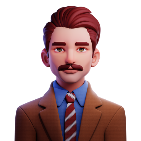HR Manager  3D Icon