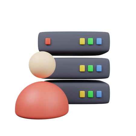 HR-Server  3D Icon