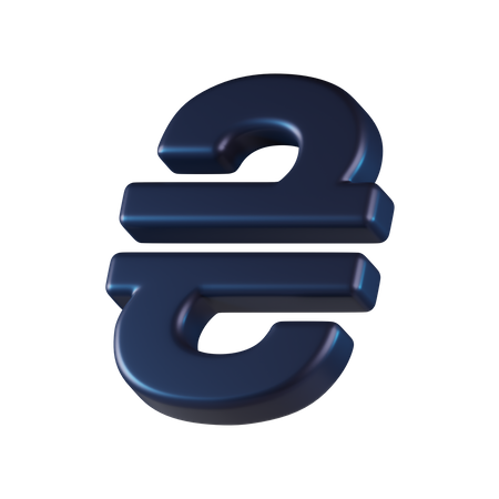 Hryvnia  3D Icon