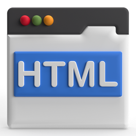 HTML  3D Icon