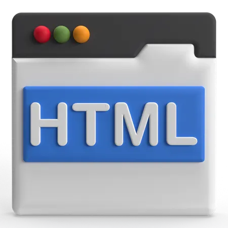 HTML  3D Icon