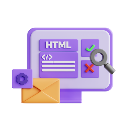 HTML  3D Icon