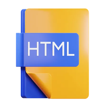 HTML  3D Icon