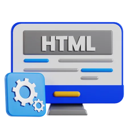 HTML  3D Icon