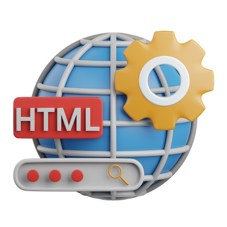 HTML  3D Icon