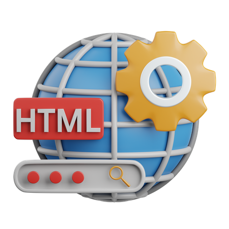 HTML  3D Icon