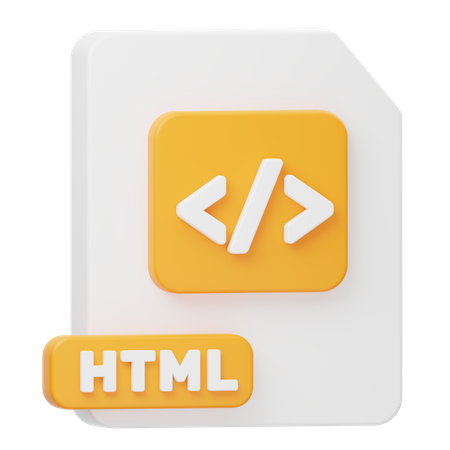 HTML  3D Icon