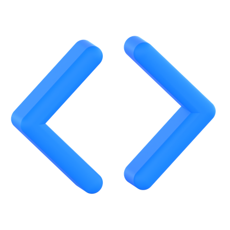 HTML Code  3D Icon