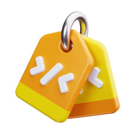 Html Tag  3D Icon