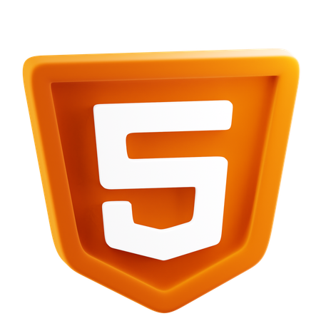 HTML5-Logo  3D Icon