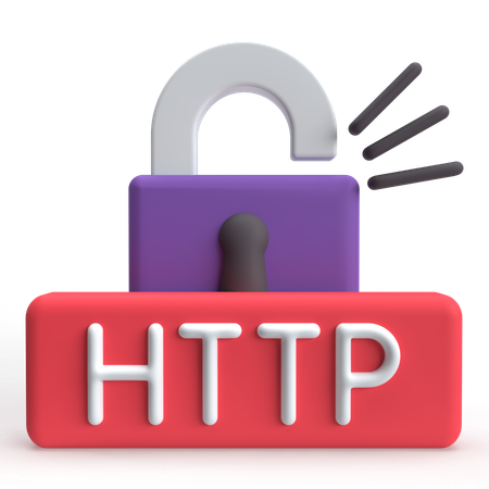 HTTP  3D Icon