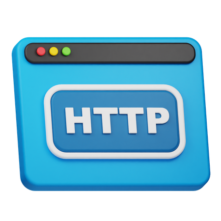 HTTP Website  3D Icon